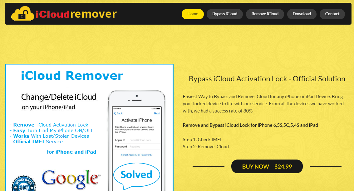 icloud activation lock bypass
